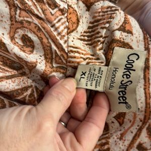 Cooke street Hawaiian XL shirt silk